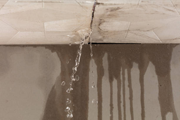 Professional Structural Drying technician working in Wales, WI